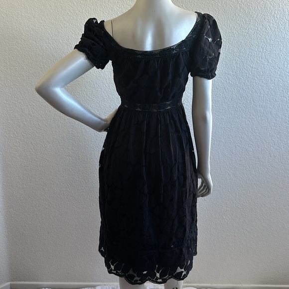Anna Sui Black Lace Dress - Picture 8 of 8